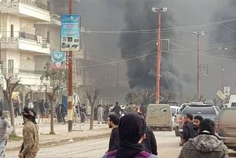 В сирийском Африне взорвалась машина, 11 погибших, еще 35 - ранены