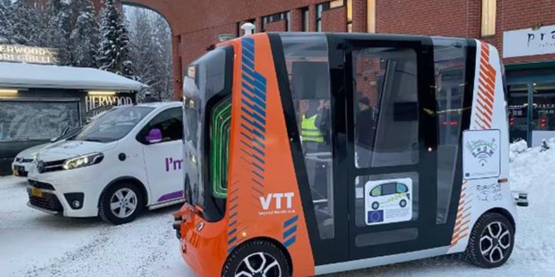 В Финляндии будет курсировать городской автобус без водителя