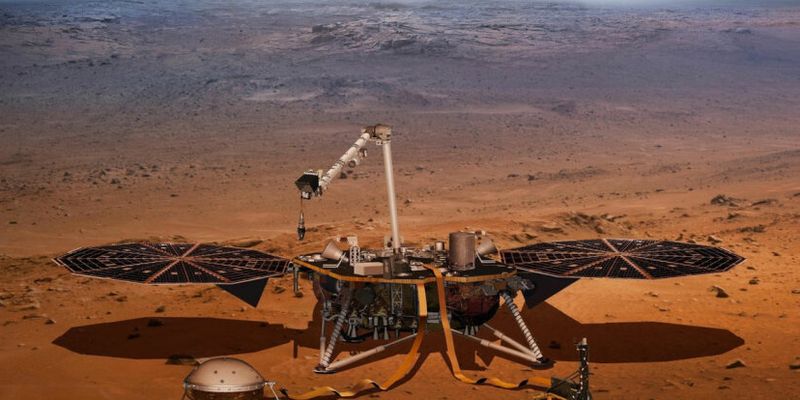 Раскрыто происхождение огромных резервуаров воды на Марсе
