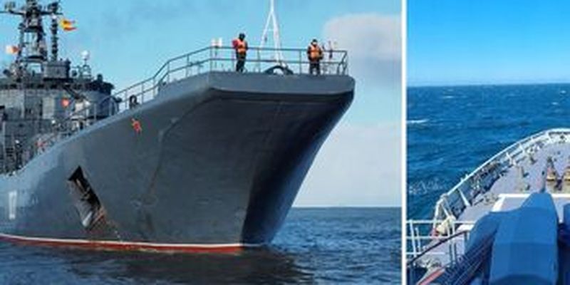 Біля берегів Іспанії помітили два російські десантні кораблі і танкер: що відбувається