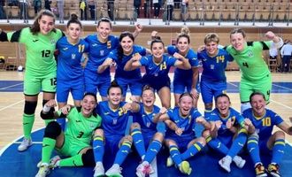 Футзалистки сборной Украины сыграют на Евро-2023