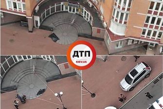 У Києві з вікна елітної багатоповерхівки випала людина: подробиці та фото