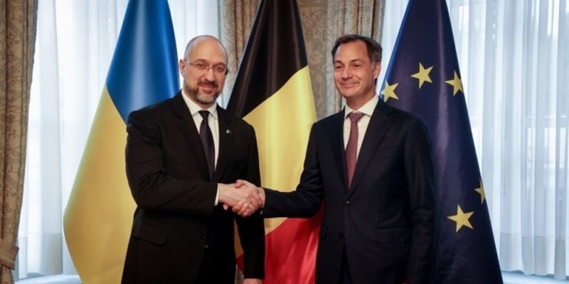 Шмыгаль обсудил с премьер Бельгии ситуацию на оккупированных территориях