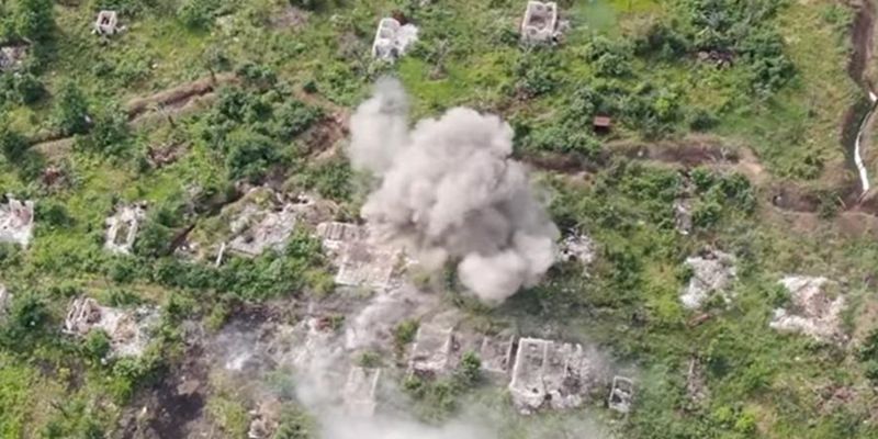 Опубликовано видео уничтожения точки сепаратистов
