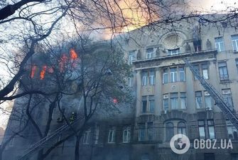 Пожар в Одесском колледже: одна из пропавших вышла на связь