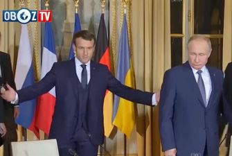 Панибратство с Путиным: прояснилась роль Макрона на встрече в Париже