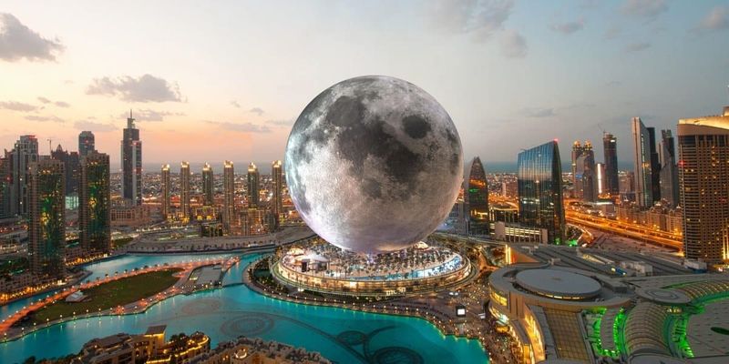 Космический туризм прямо на Земле: в Дубае строят отель в виде Луны за $5 млрд