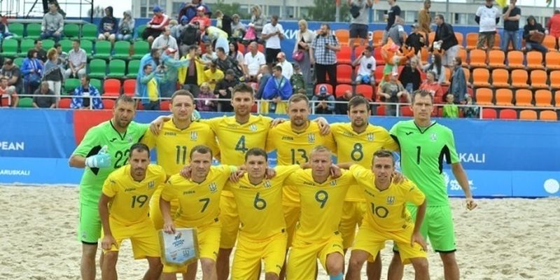 Сборная Украины по пляжному футболу объявила состав на игры с Молдовой