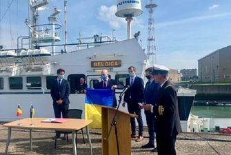 Бельгия передала Украине научно-исследовательское судно