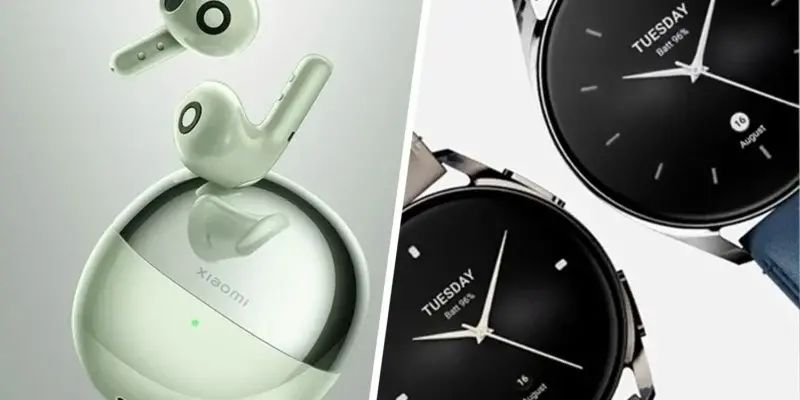 Xiaomi представила «розумний» годинник з круглим екраном та аналог AirPods