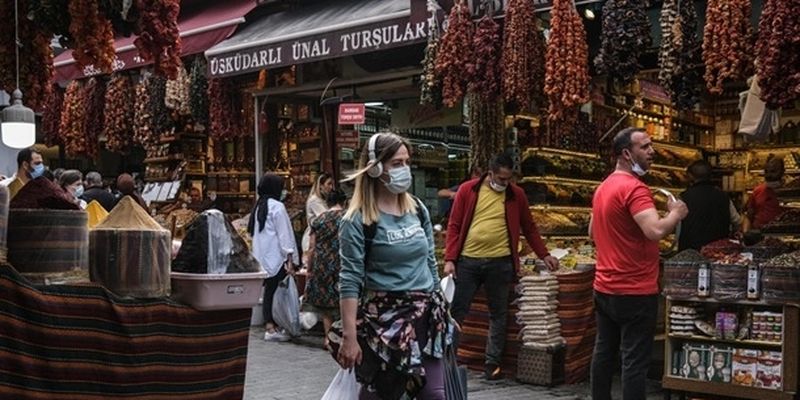 В Турции рекордный прирост коронавируса с мая