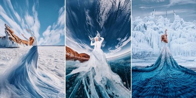 Фотограф каждый год возвращается на озеро Байкал ради нескольких кадров, и это Инстаграм дня/За творчеством девушки в соцсети следят почти 800 тыс. пользователей