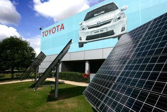 Toyota будуватиме сонячні і вітрові електростанції