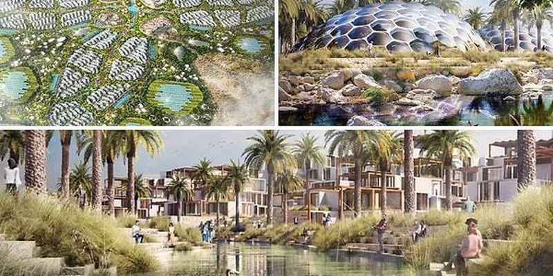 В Кувейте будет построен футуристический мегаполис в форме бабочки, который обещает стать "самым пешеходным городом в мире"