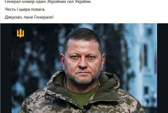 "Генерал, спасший Украину": Порошенко выразил уважение Залужному