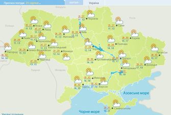 Украину накрыла жара: на Киевщине чрезвычайная пожароопасность, но скоро похолодает