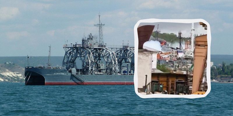 Удар по "Коммуне" в Крыму: в ВСУ рассказали, чем корабль был важен для РФ