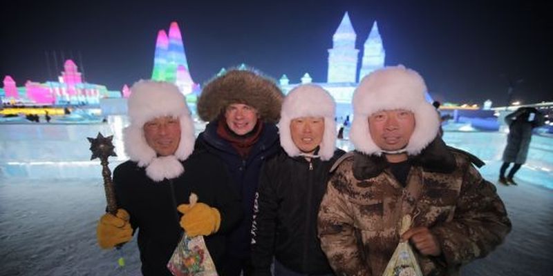 Дмитро Комаров потрапить на грандіозне будівництво міста з льоду в Харбіні