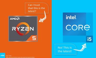 Intel упрекнула AMD из-за процессоров Zen 2 в мобильной серии Ryzen 7000