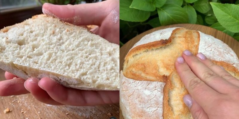Як приготувати домашній хліб без замісу: рецепт українського кулінара