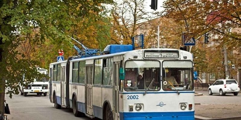 В Черкассах возобновили работу троллейбусы