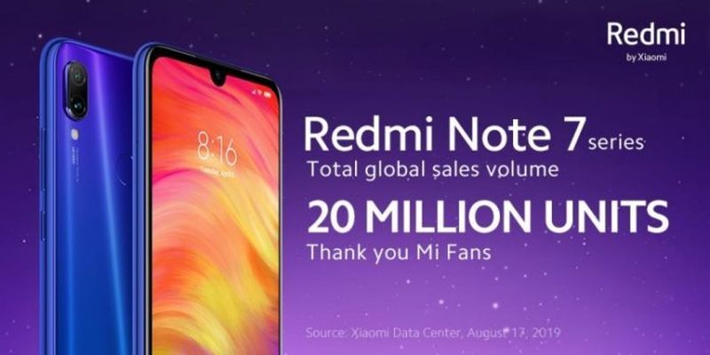 Xiaomi Redmi Note 7: рекорд, которого никто не ожидал