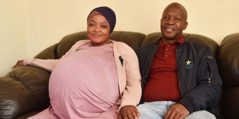 Женщина в ЮАР родила сразу десять детей - мировой рекорд