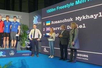 Украинские пловцы выиграли в Люксембурге три «золота» и установили мировой рекорд