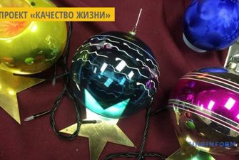 Новогодние ретро-игрушки представили в Тернополе