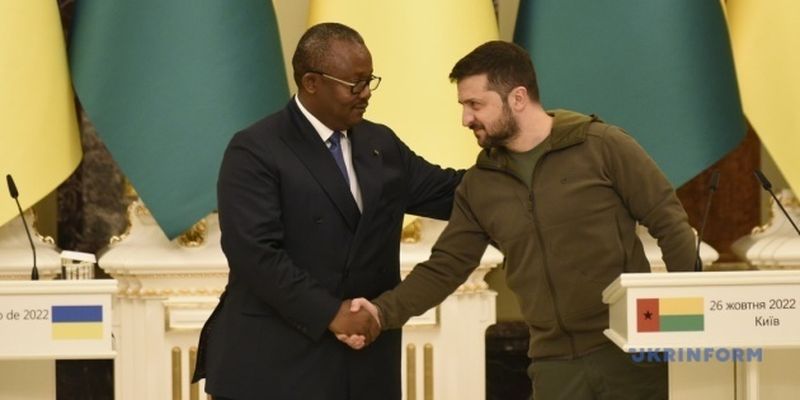 Зеленский встретился с президентом Гвинеи-Бисау