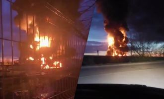 Удар по нефтебазе под Смоленском: спутник зафиксировал масштабы пожара