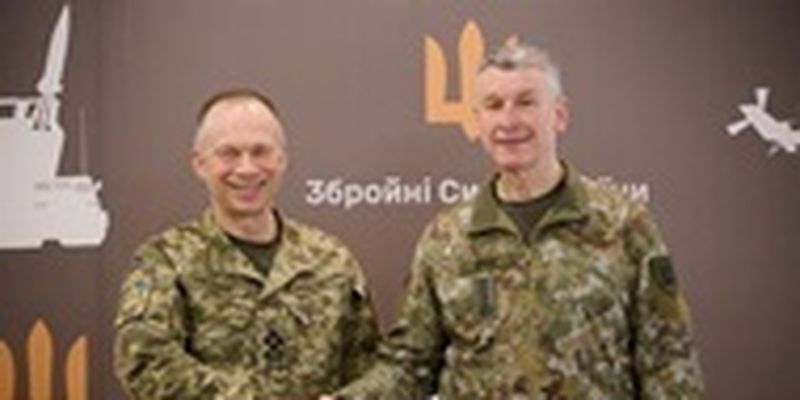 Сырский встретился с военным руководством Литвы