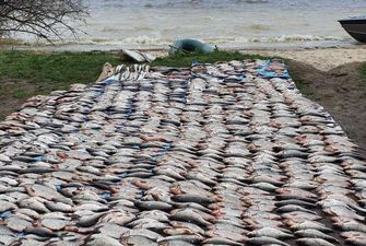 Під Києвом браконьєр виловив понад 200 кг риби