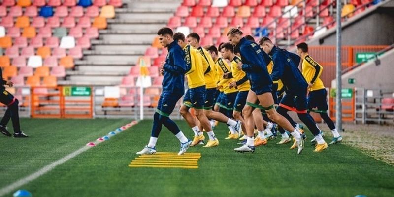 Украинская «молодежка» проведет ответную игру со Словакией в плей-офф Евро-2023