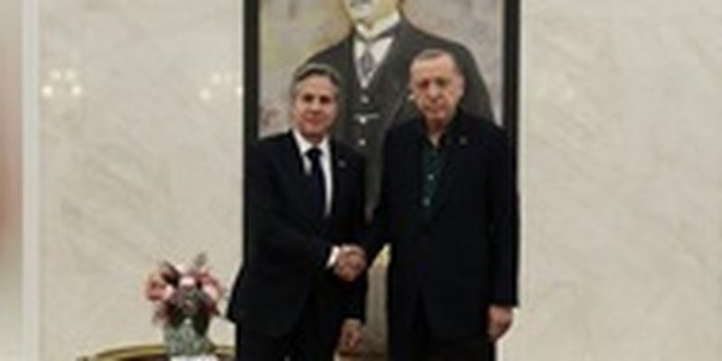 Эрдоган и Блинкен обсудили поддержку Украины