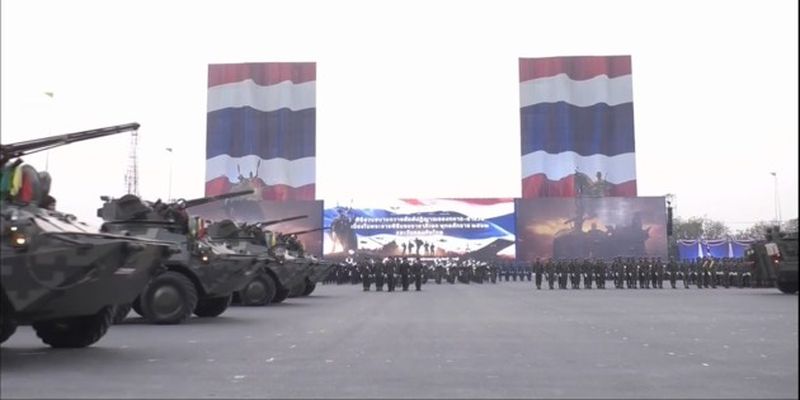 В Таиланде армия присягала на верность королю на украинских танках "Оплот": фото