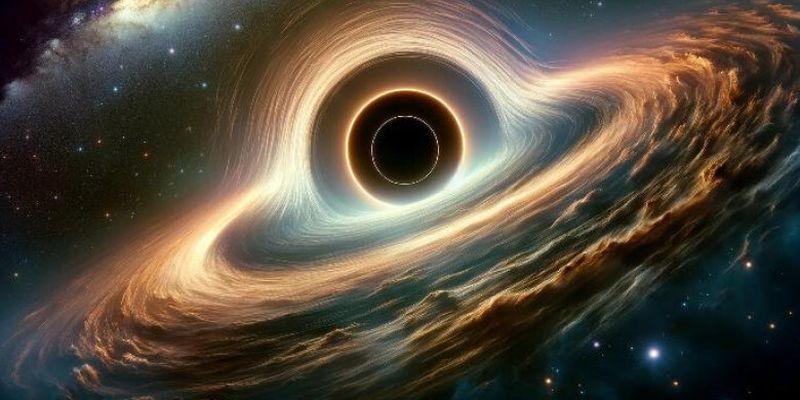 Обнаружена самая большая черная дыра в нашей галактике за всю историю наблюдений