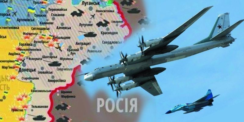 Бомбардировщики страны-агрессора отработали тактику атаки на территории оккупированного Крыма