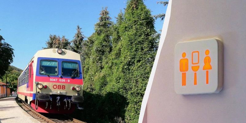 Съела б торт Захер с пола: туристка поделилась впечатлениями о туалетах в поездах Европы