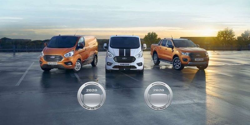 Двойная победа Ford на конкурсе Фургон года и Пикап года 2020