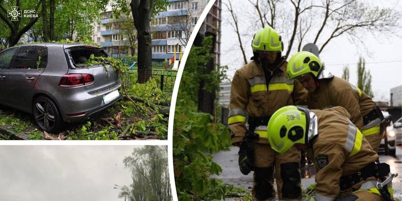 Мужчину убила молния, ветер валит деревья и крушит авто: непогода наделала беды в Украине