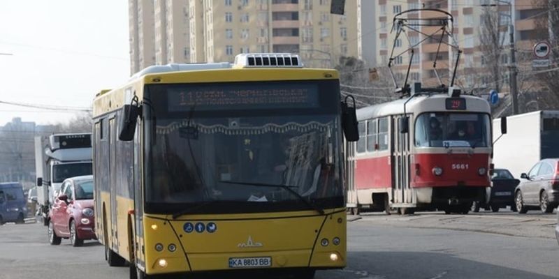 В Киеве возобновили работу автобусного маршрута №11