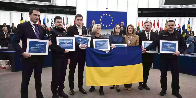 Європарламент вручив премію Сахарова українському народу
