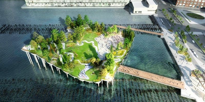 "Little Island": в Нью-Йорке откроют необычный парк