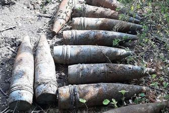 На Луганщині СБУ виявила великий схрон зі снарядами