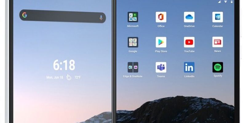 Смартфон-книжка Microsoft Surface Duo на качественных рендерах