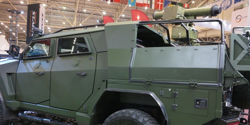 Украинский бронеавтомобиль «Новатор» получил новый боевой модуль
