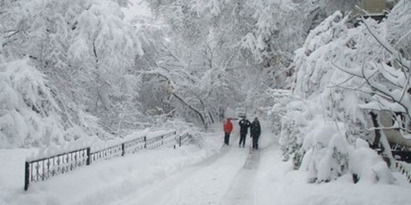 Украину занесет слоем снега до 131 см: карта погоды на ближайшие дни
