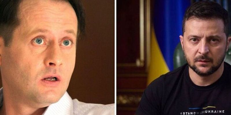 Путинист Радзюкевич вспомнил о совместной работе с Зеленским в сериале "Сваты" и назвал его "фашистом"