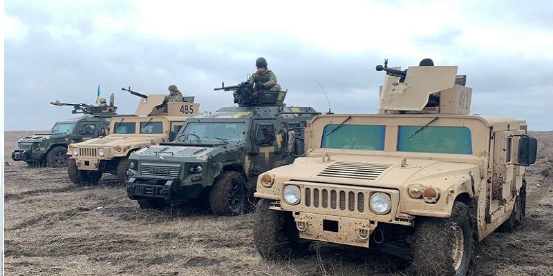 Украинские военные отработали навыки на случай обострения на Донбассе